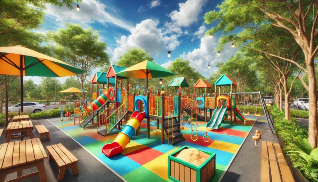 kids outdoor play zone